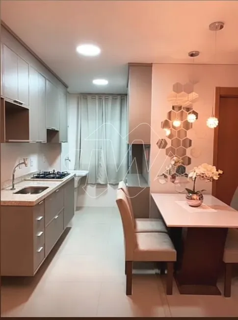 Foto 1 de Apartamento com 2 Quartos à venda, 50m² em Campos Ville, Araraquara