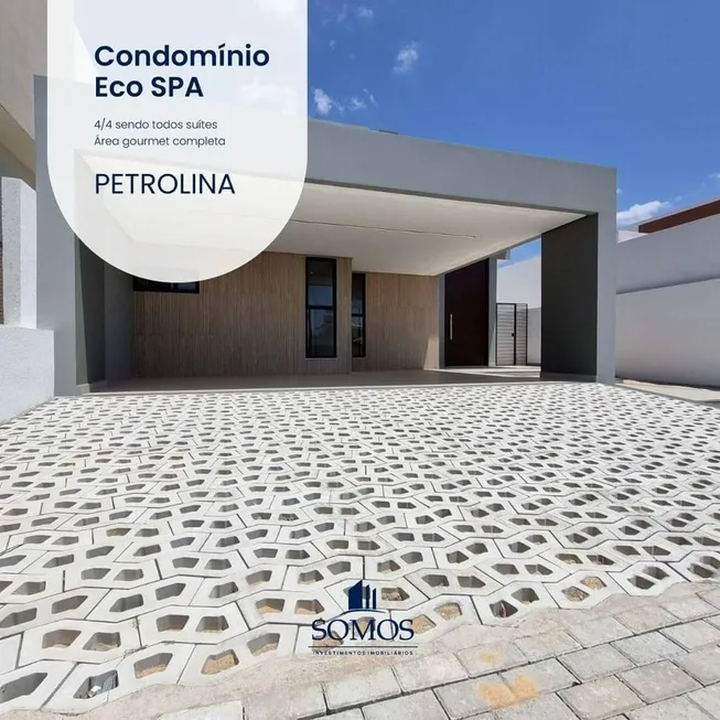 Foto 1 de Casa de Condomínio com 4 Quartos à venda, 444m² em Carneiro, Petrolina