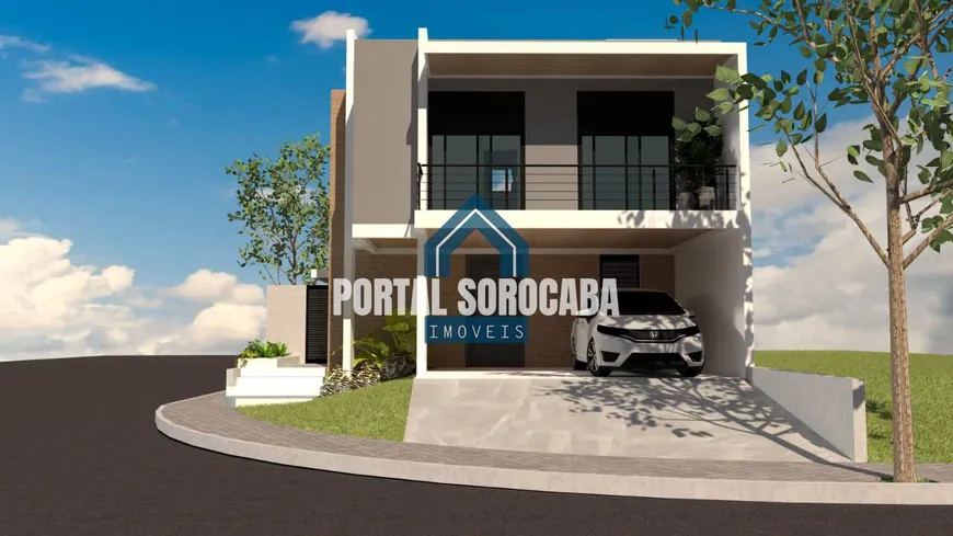 Foto 1 de Casa de Condomínio com 3 Quartos à venda, 195m² em Cajuru do Sul, Sorocaba