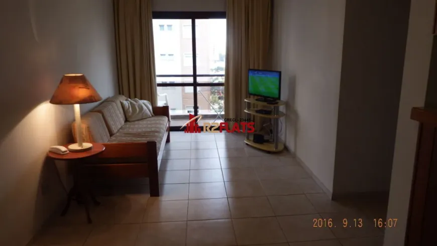 Foto 1 de Flat com 1 Quarto para alugar, 45m² em Itaim Bibi, São Paulo