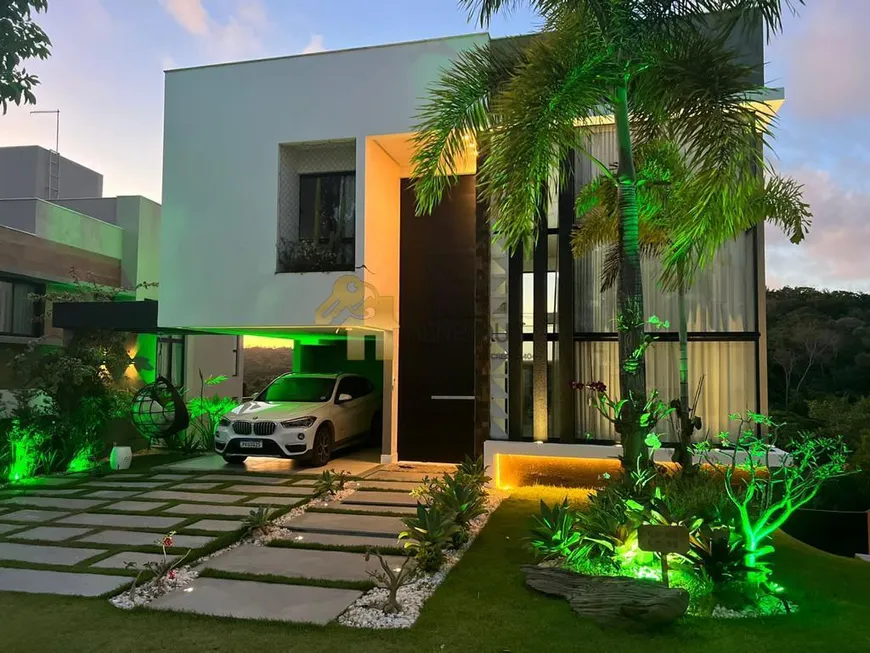 Foto 1 de Casa de Condomínio com 4 Quartos à venda, 410m² em Alphaville, Camaçari
