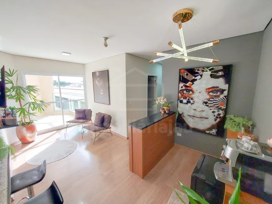 Foto 1 de Apartamento com 3 Quartos à venda, 80m² em Jardim Netinho Prado, Jaú
