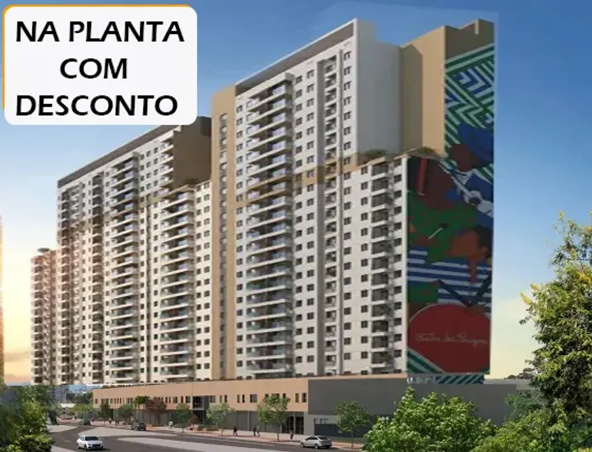 Foto 1 de Apartamento com 2 Quartos à venda, 39m² em Santo Cristo, Rio de Janeiro