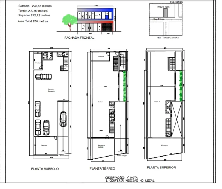 Foto 1 de Prédio Comercial para venda ou aluguel, 700m² em Vila Mariana, São Paulo