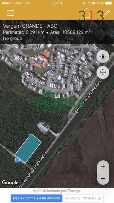 Foto 1 de Lote/Terreno à venda, 10045m² em Recreio Dos Bandeirantes, Rio de Janeiro