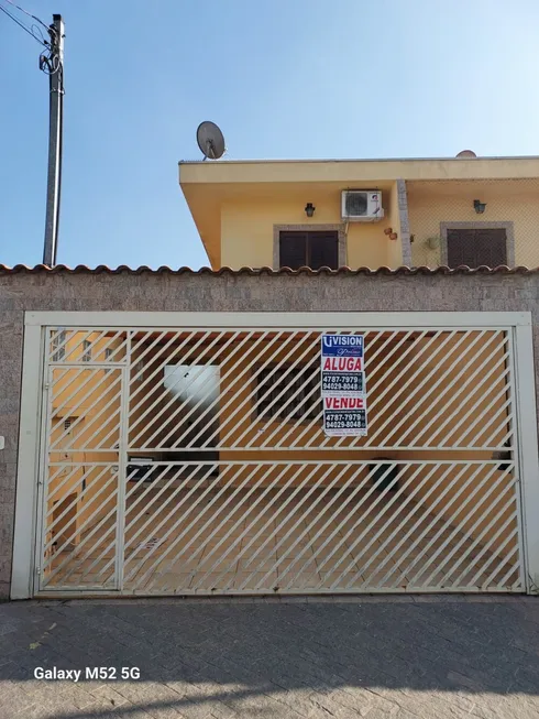 Foto 1 de Sobrado com 3 Quartos à venda, 125m² em Parque Assunção, Taboão da Serra