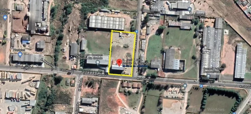 Foto 1 de Lote/Terreno à venda, 7000m² em Eucaliptos, Fazenda Rio Grande