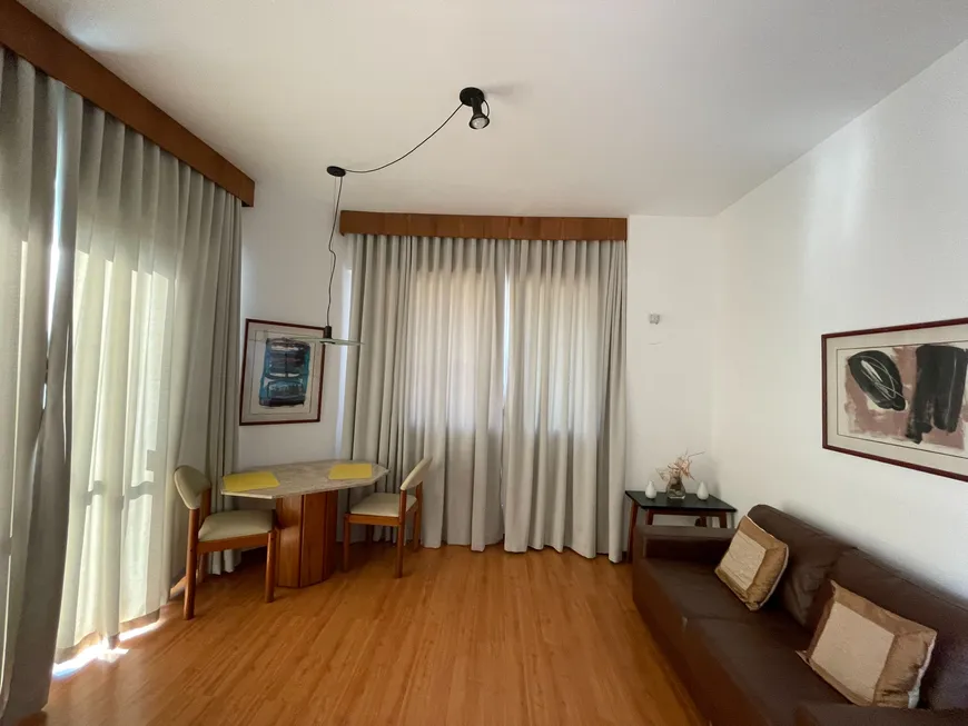 Foto 1 de Flat com 1 Quarto para alugar, 39m² em Funcionários, Belo Horizonte