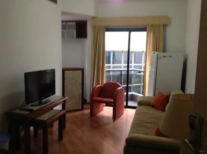 Foto 1 de Flat com 1 Quarto para alugar, 46m² em Consolação, São Paulo