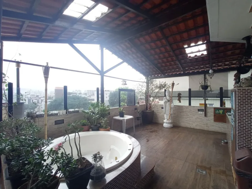 Foto 1 de Cobertura com 4 Quartos à venda, 198m² em Castelo, Belo Horizonte