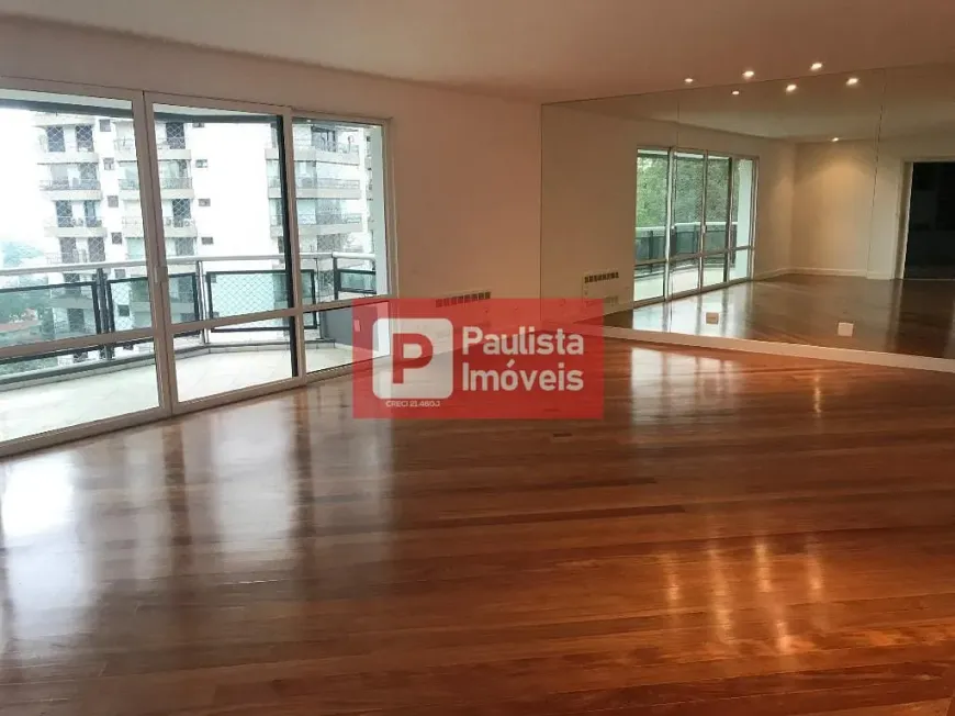 Foto 1 de Apartamento com 4 Quartos para alugar, 337m² em Santo Amaro, São Paulo