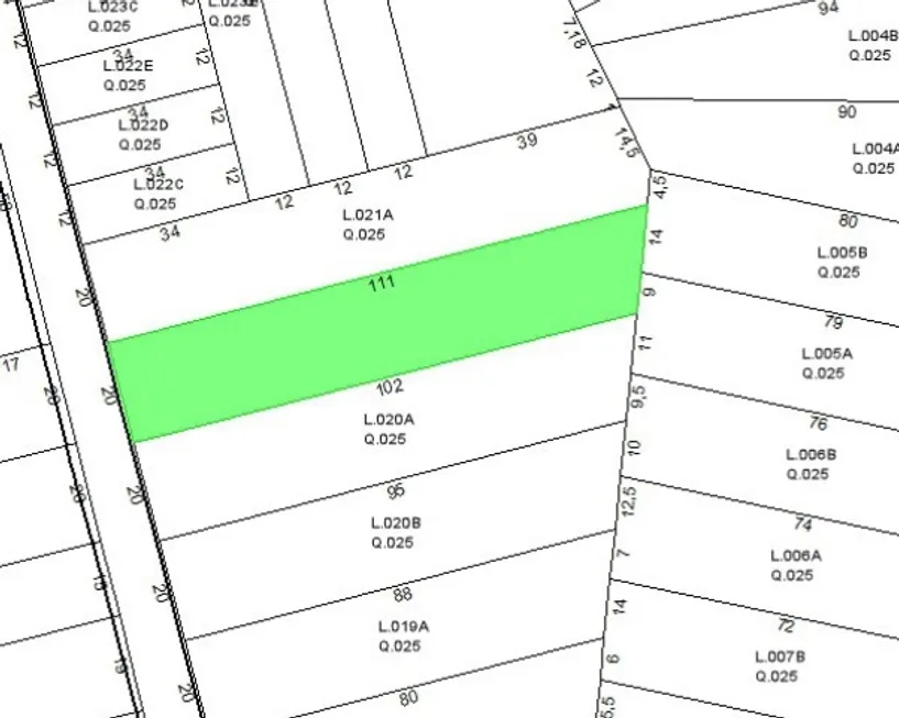 Foto 1 de Lote/Terreno à venda, 2000m² em Palmeiras, Belo Horizonte