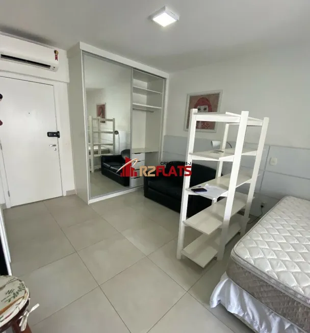 Foto 1 de Flat com 1 Quarto para alugar, 37m² em Moema, São Paulo