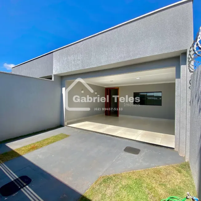 Foto 1 de Casa com 3 Quartos à venda, 133m² em Jardim Balneário Meia Ponte, Goiânia