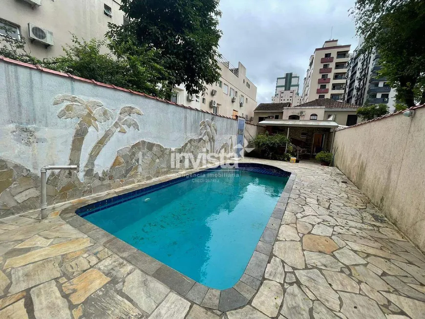 Foto 1 de Casa com 3 Quartos à venda, 141m² em Encruzilhada, Santos