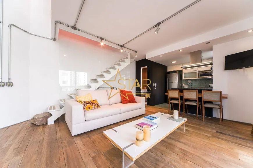 Foto 1 de Apartamento com 1 Quarto à venda, 74m² em Moema, São Paulo