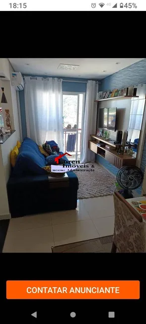 Foto 1 de Apartamento com 2 Quartos à venda, 55m² em Jardim Castelo, Santos