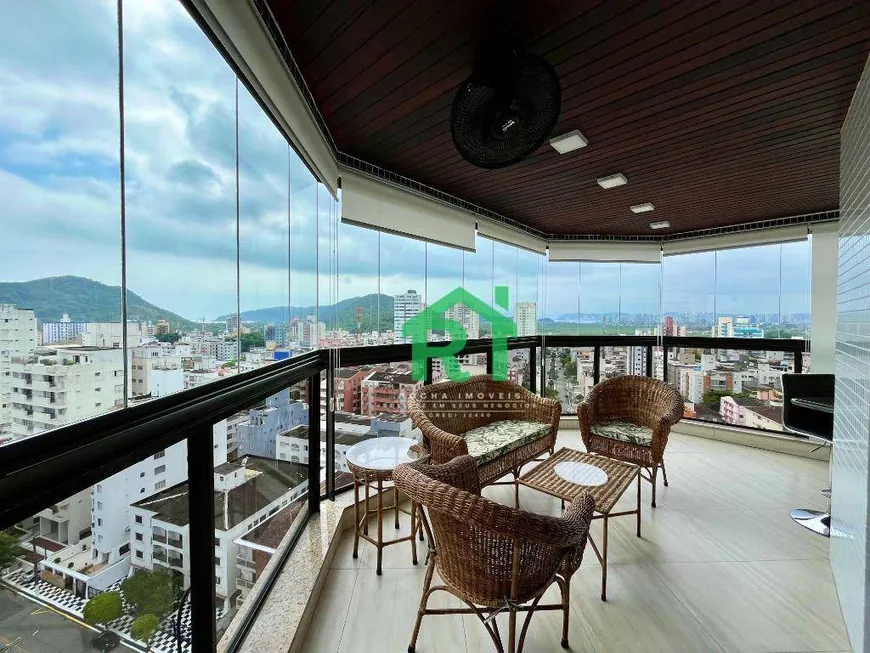 Foto 1 de Apartamento com 3 Quartos à venda, 115m² em Jardim Astúrias, Guarujá