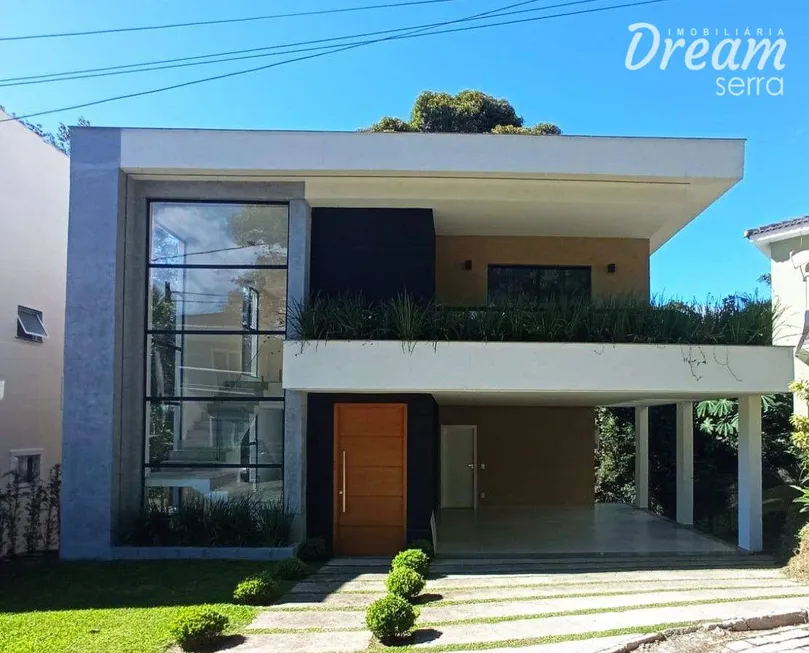 Foto 1 de Casa de Condomínio com 4 Quartos à venda, 225m² em Vargem Grande, Teresópolis