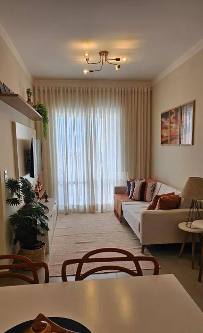 Foto 1 de Apartamento com 1 Quarto para alugar, 56m² em Aviação, Praia Grande