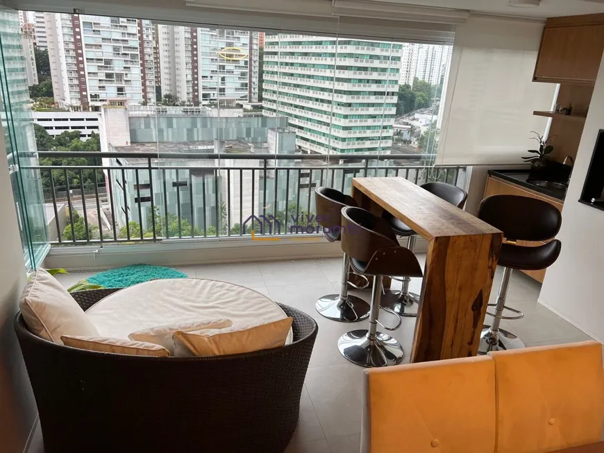 Foto 1 de Apartamento com 3 Quartos à venda, 129m² em Morumbi, São Paulo