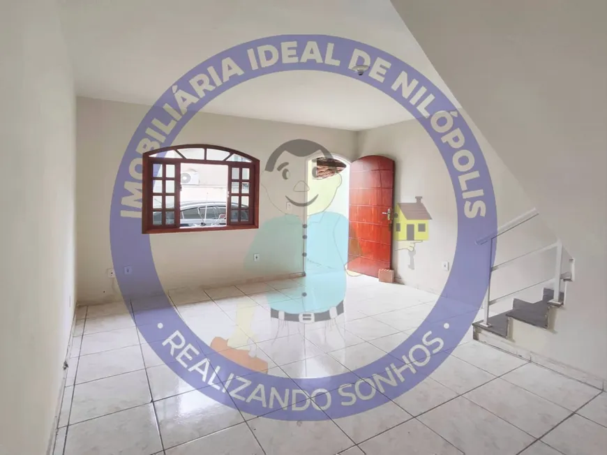 Foto 1 de Casa de Condomínio com 2 Quartos para alugar, 75m² em Centro, Nilópolis