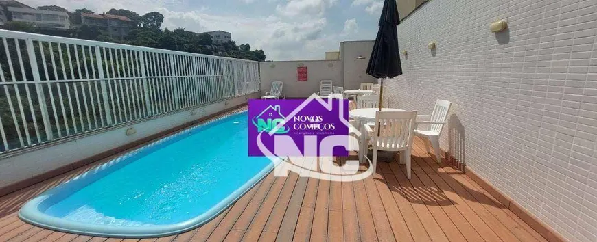 Foto 1 de Apartamento com 3 Quartos à venda, 74m² em Badu, Niterói