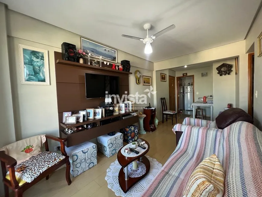 Foto 1 de Apartamento com 2 Quartos à venda, 74m² em Aparecida, Santos
