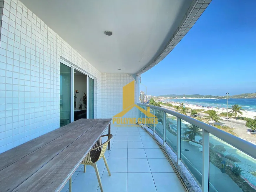 Foto 1 de Apartamento com 4 Quartos para alugar, 247m² em Praia do Forte, Cabo Frio