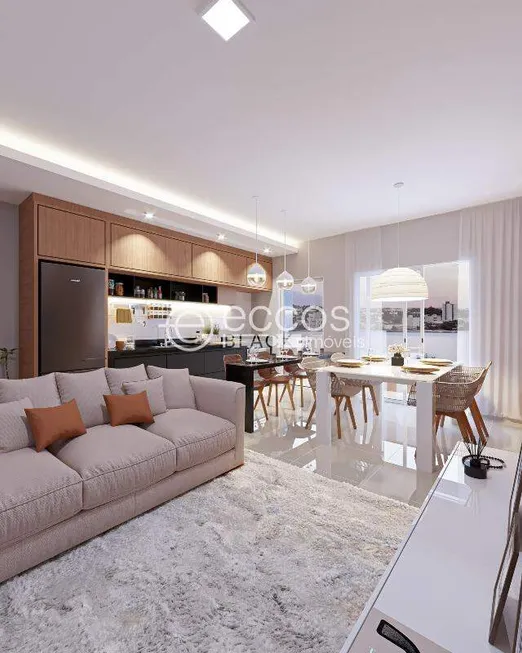 Foto 1 de Apartamento com 2 Quartos à venda, 60m² em Tubalina, Uberlândia