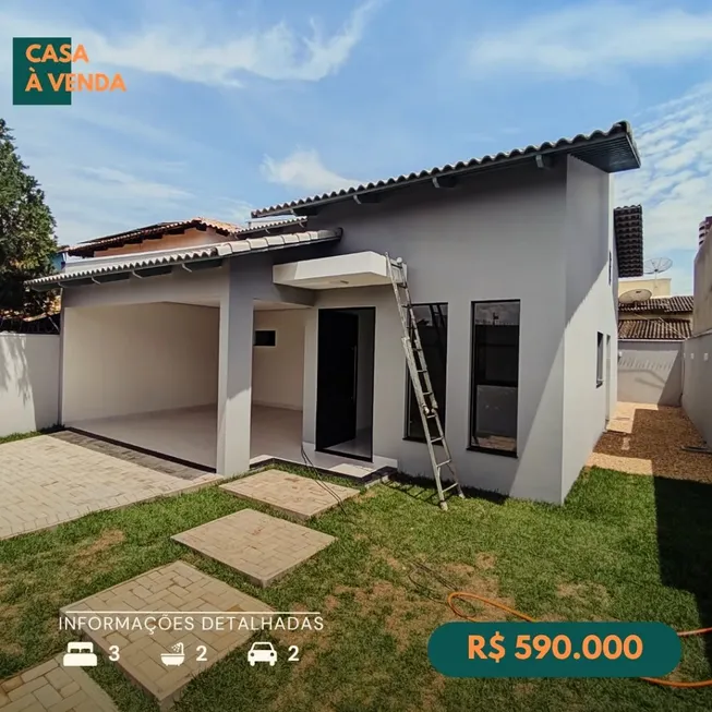 Foto 1 de Casa com 3 Quartos à venda, 98m² em Plano Diretor Sul, Palmas