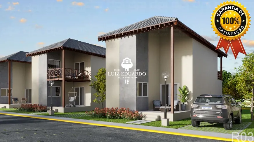 Foto 1 de Casa de Condomínio com 3 Quartos à venda, 106m² em Praia dos Carneiros, Tamandare