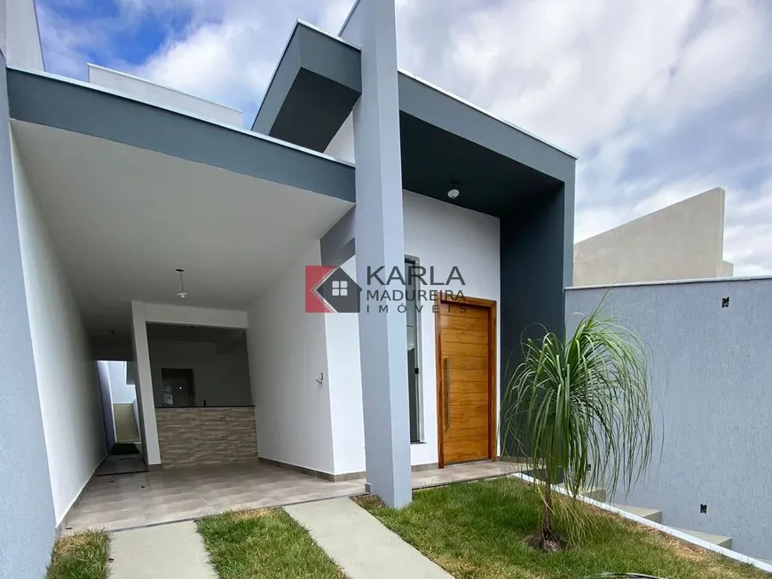 Foto 1 de Casa com 3 Quartos à venda, 125m² em Portal do Sol, Lagoa Santa
