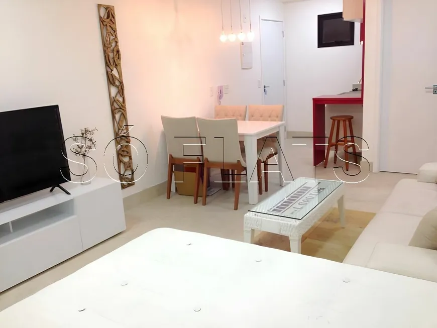 Foto 1 de Apartamento com 1 Quarto para alugar, 34m² em República, São Paulo