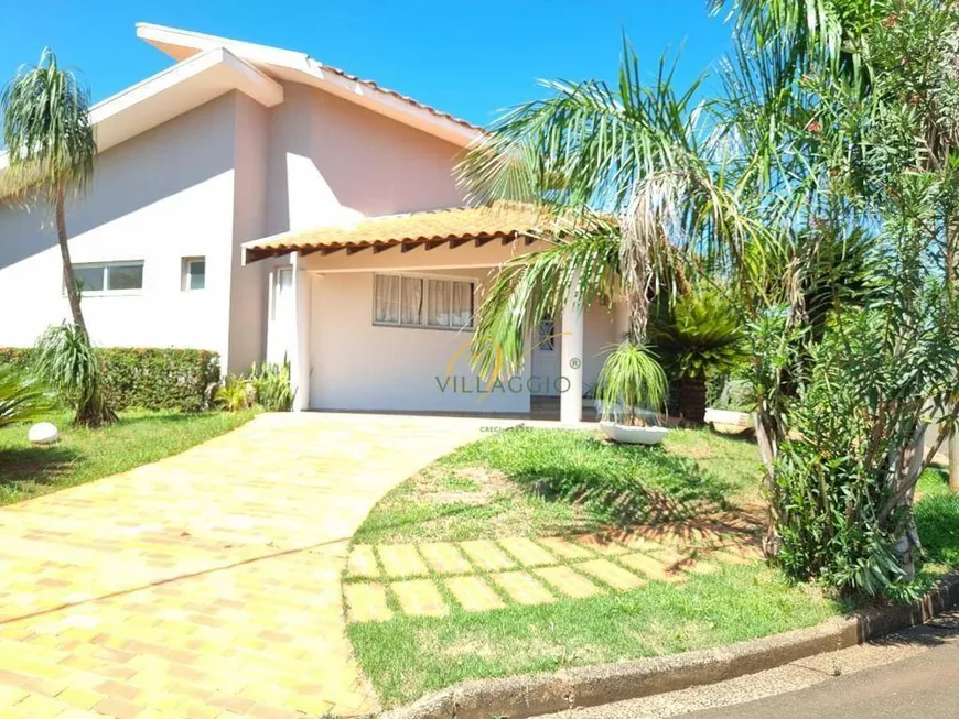 Foto 1 de Casa de Condomínio com 3 Quartos à venda, 300m² em Parque Residencial Damha, São José do Rio Preto