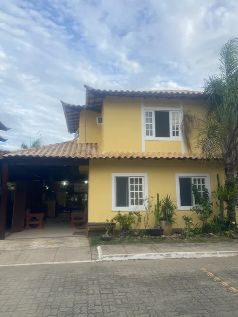 Foto 1 de Casa de Condomínio com 3 Quartos à venda, 117m² em Jardim Campomar, Rio das Ostras