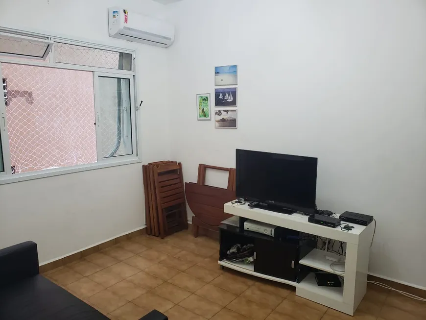 Foto 1 de Apartamento com 1 Quarto à venda, 59m² em José Menino, Santos