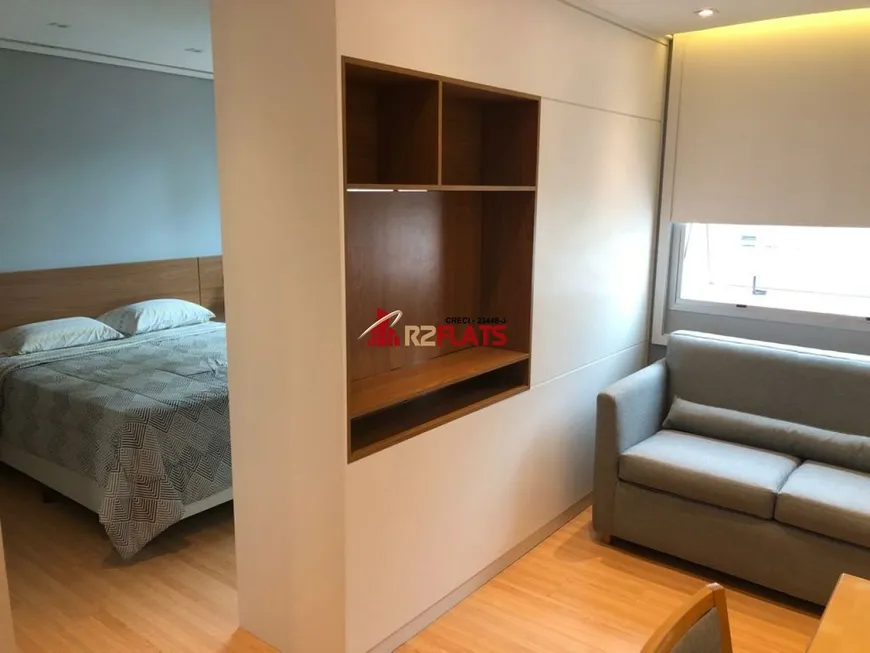 Foto 1 de Flat com 1 Quarto para alugar, 32m² em Pinheiros, São Paulo