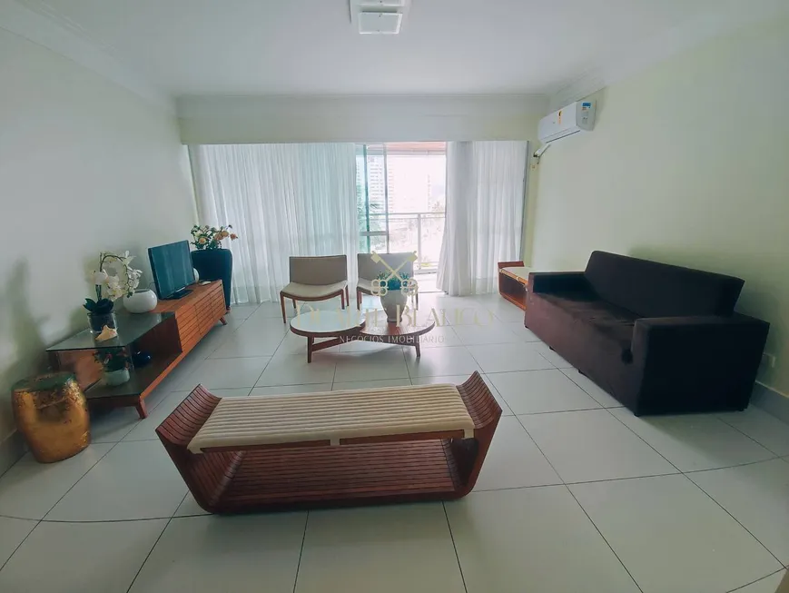 Foto 1 de Apartamento com 4 Quartos para alugar, 160m² em Pitangueiras, Guarujá