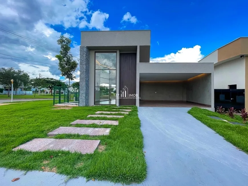 Foto 1 de Casa de Condomínio com 3 Quartos à venda, 156m² em Terras Alpha Residencial 2, Senador Canedo