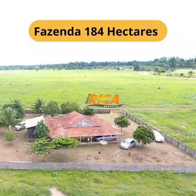 Foto 1 de Fazenda/Sítio à venda, 1840000m² em , Candeias do Jamari