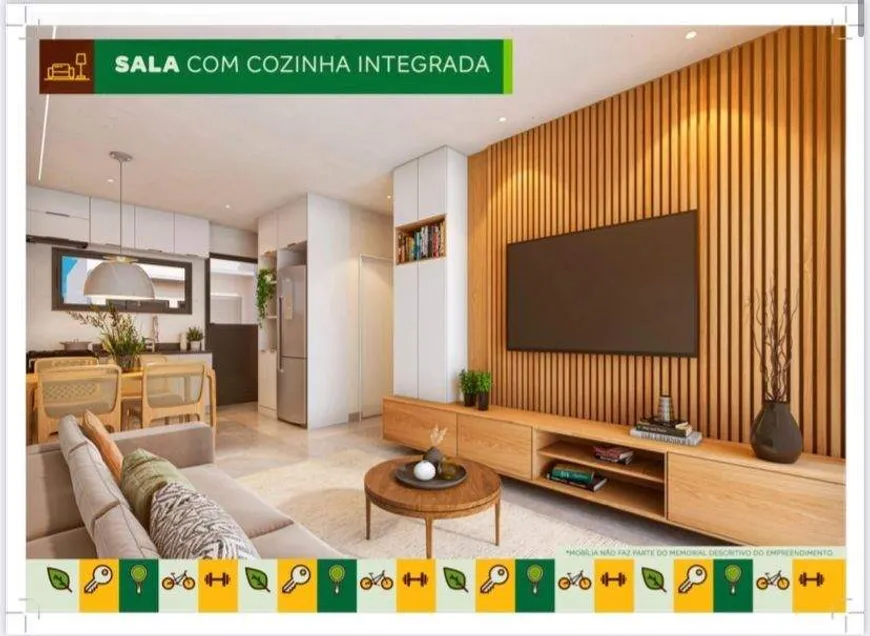 Foto 1 de Casa de Condomínio com 2 Quartos à venda, 57m² em , Barra dos Coqueiros