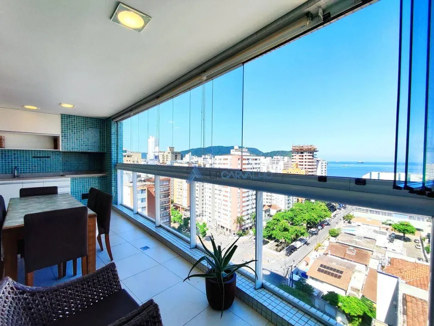 Foto 1 de Apartamento com 3 Quartos à venda, 140m² em Aparecida, Santos