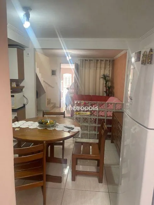 Foto 1 de Sobrado com 3 Quartos à venda, 125m² em Vila Camilopolis, Santo André