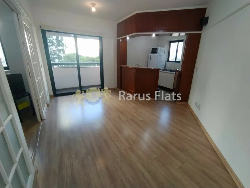 Foto 1 de Flat com 1 Quarto para alugar, 40m² em Itaim Bibi, São Paulo