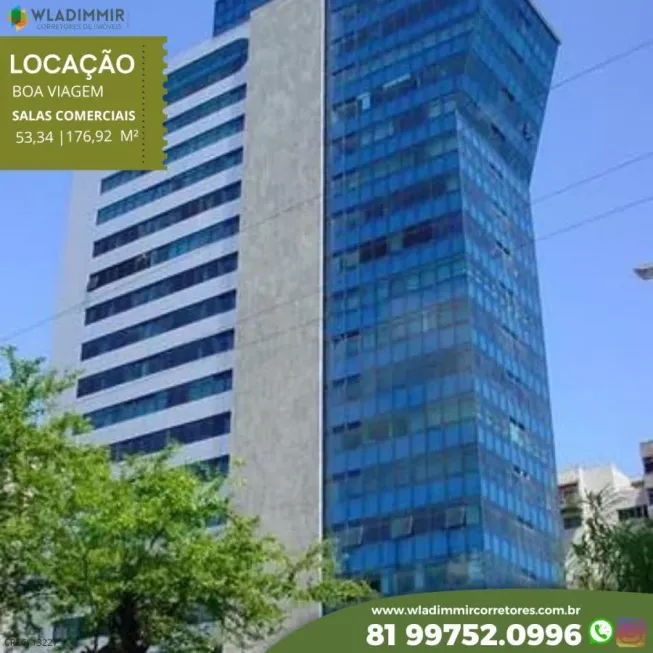 Foto 1 de Sala Comercial para alugar, 176m² em Boa Viagem, Recife