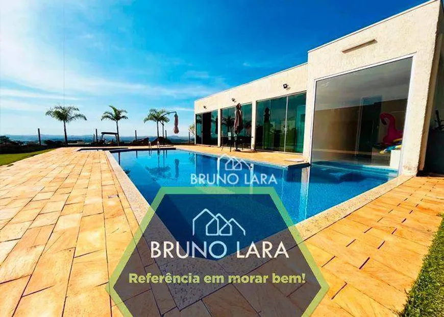 Foto 1 de Casa com 4 Quartos à venda, 350m² em Condominio Serra dos Bandeirantes, Mário Campos