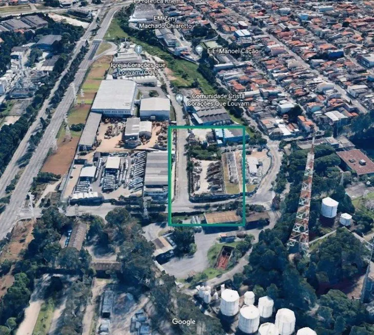 Foto 1 de Lote/Terreno à venda, 2673m² em Capuava, Santo André