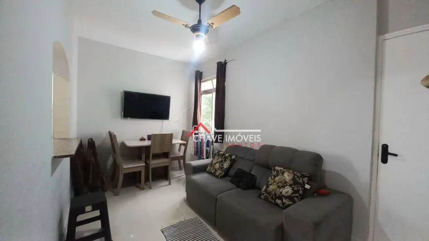 Foto 1 de Apartamento com 1 Quarto à venda, 56m² em Itararé, São Vicente