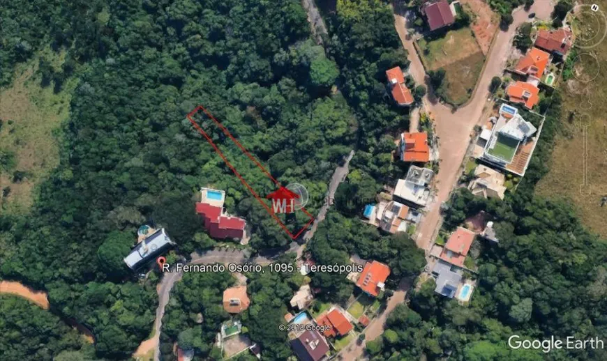 Foto 1 de Lote/Terreno à venda, 1122m² em Teresópolis, Porto Alegre